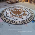 Modern marble waterjet medallion pattern for floor tile designs